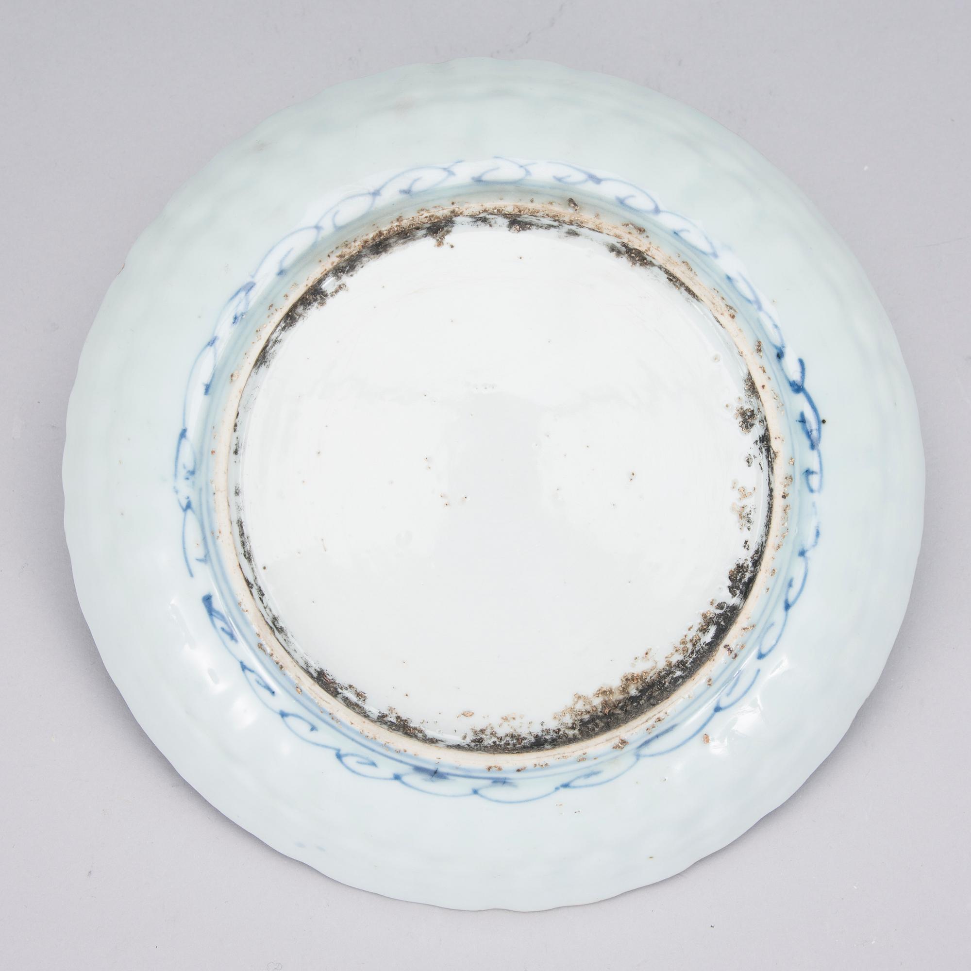 SKÅL/FAT, porslin, Kina, Wanli 1562-1620.