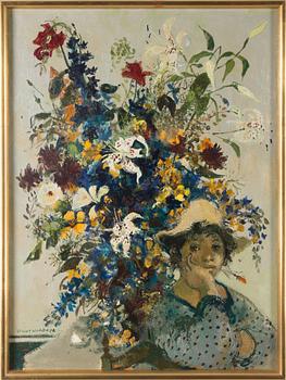 LUCIEN JOSEPH FONTANAROSA, oil on canvas, signed.