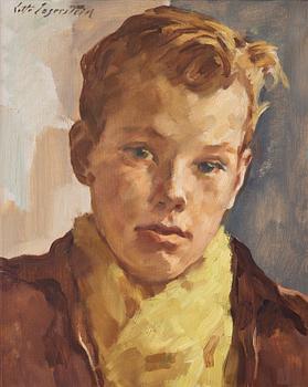 651. Lotte Laserstein, Portrait of Anders Celsing.