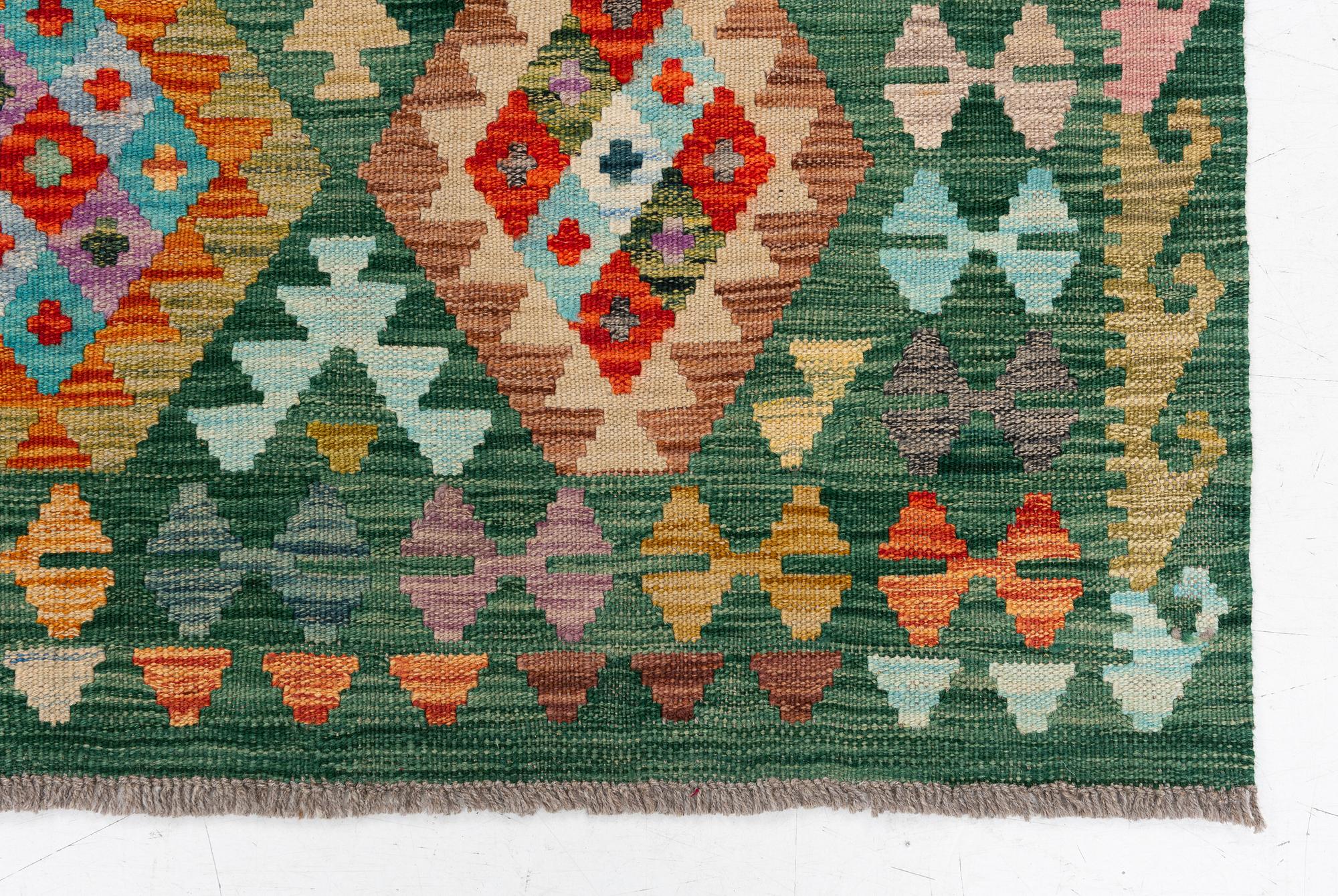 Kelim, modern, approx. 245 x 175 cm.