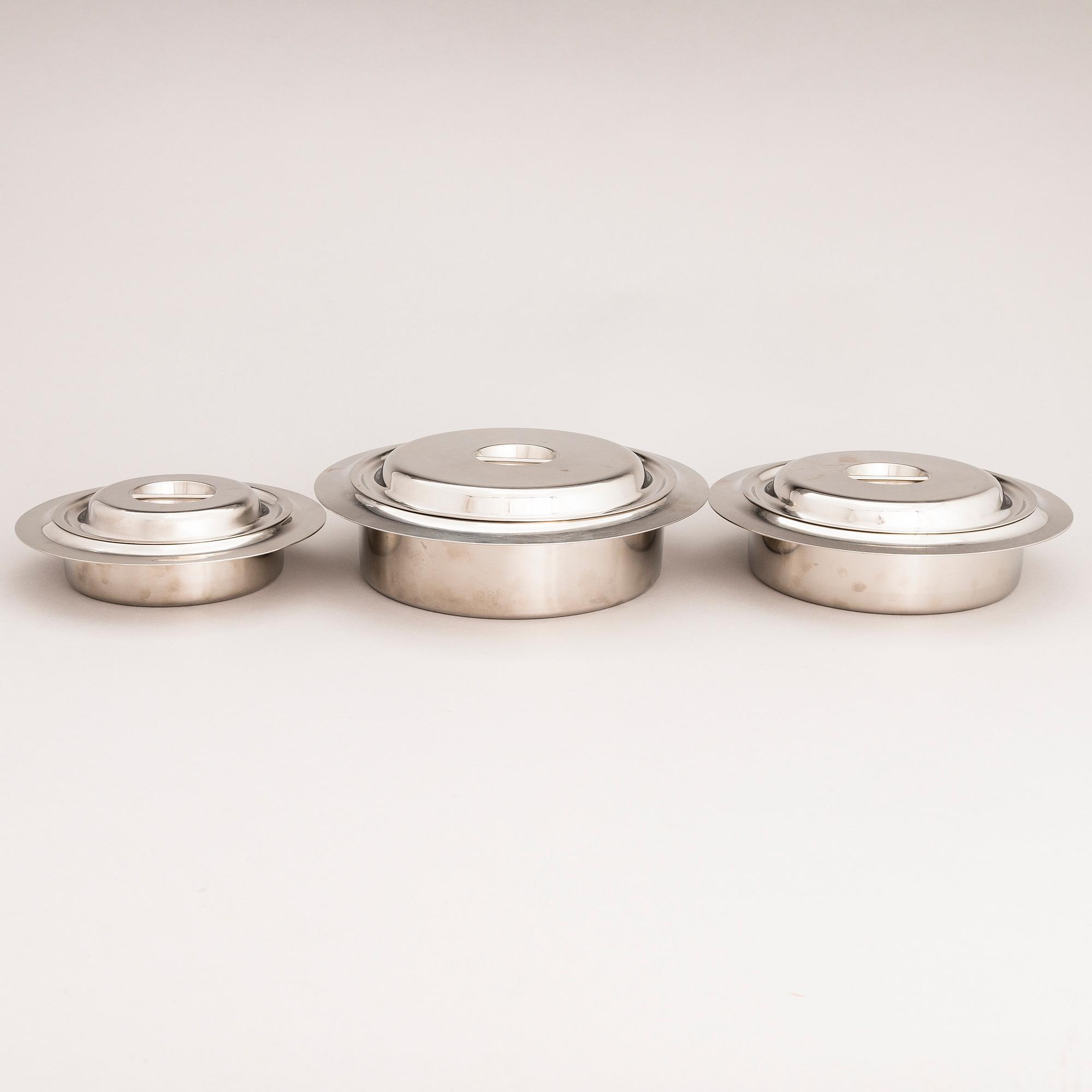 BERTEL GARDBERG, Three serving dishes, Hackman & Co, Sorsakoski, Finland.