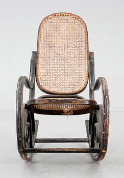 GUNGSTOL Thonet, rotting i sits och rygg, 1800-talets slut.