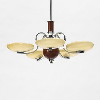 An Art Deco ceiling lamp, 1920's/30's.