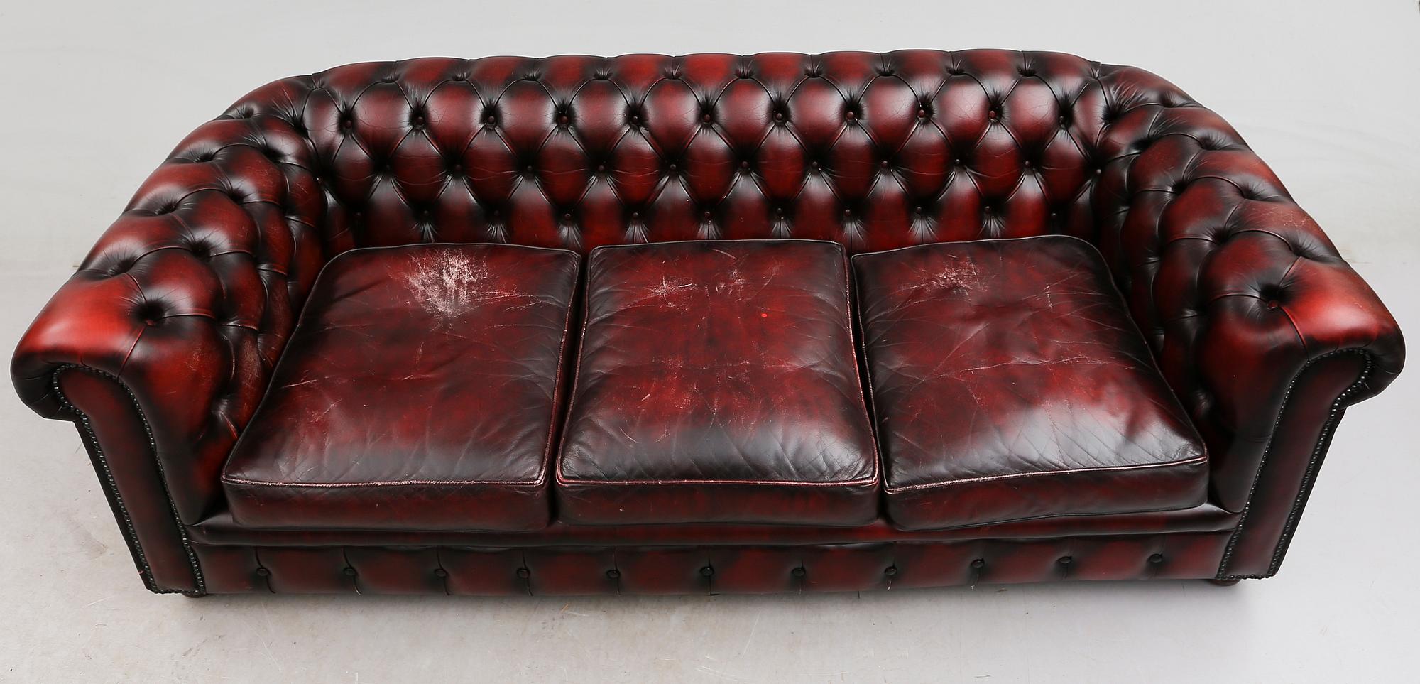 SOFFA, Chesterfieldmodell, 1900-talets senare del.