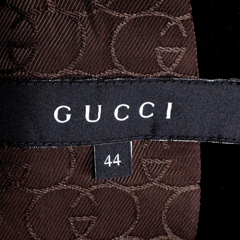 GUCCI, tvådelad dräkt bestående av kavaj samt kjol.