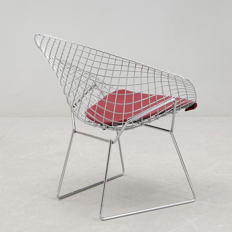 FÅTÖLJ, "Diamond Chair", Harry Bertoia, ny tillverkning av Knoll, modellen formgiven 1952.