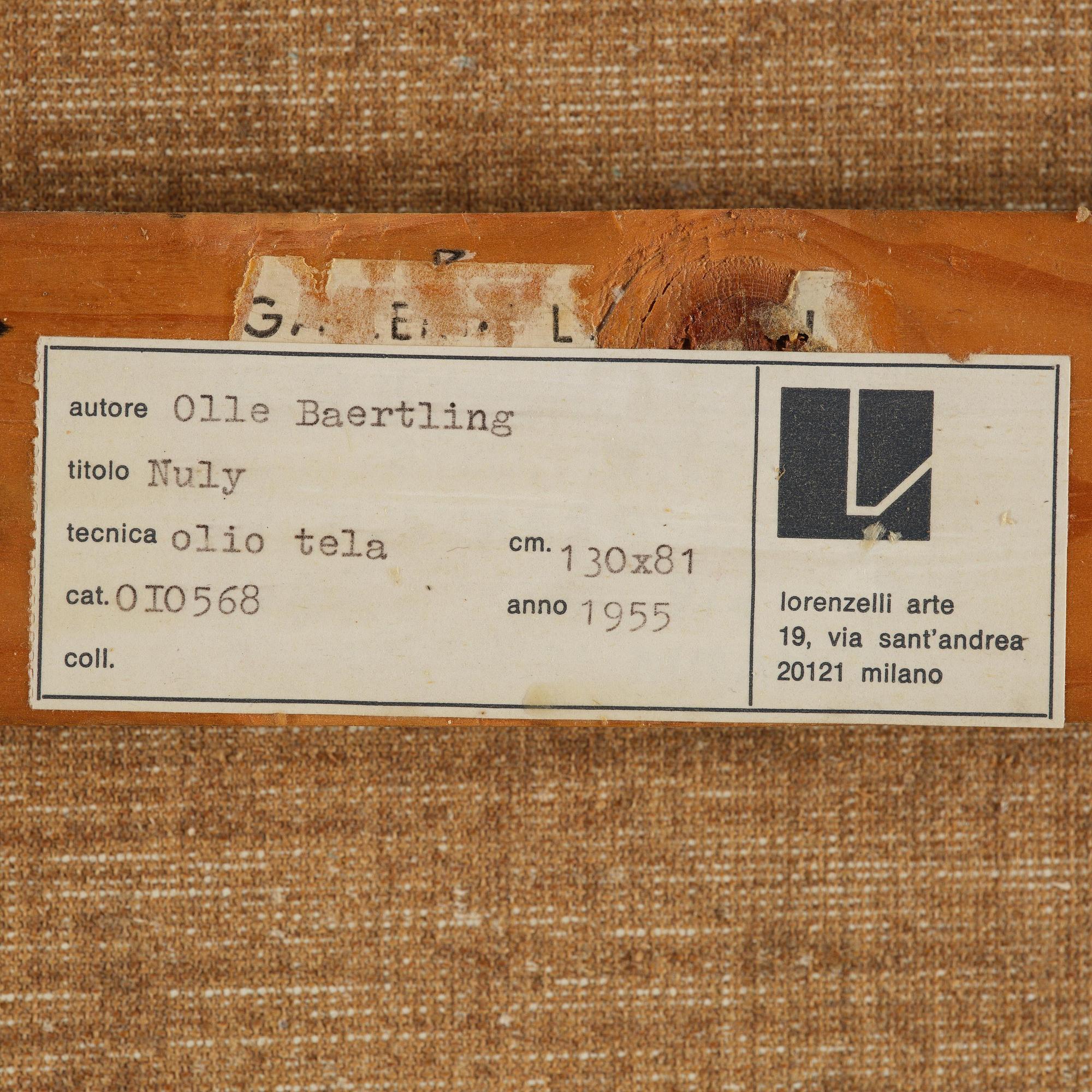 Olle Bærtling, "NULY".