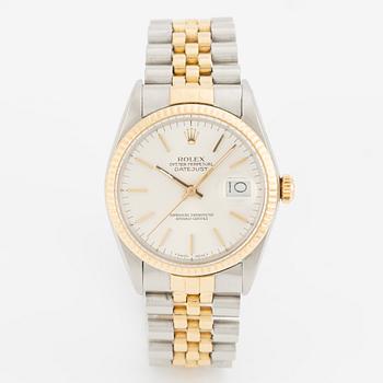 Rolex, Oyster Perpetual, Datejust, armbandsur, 36 mm.