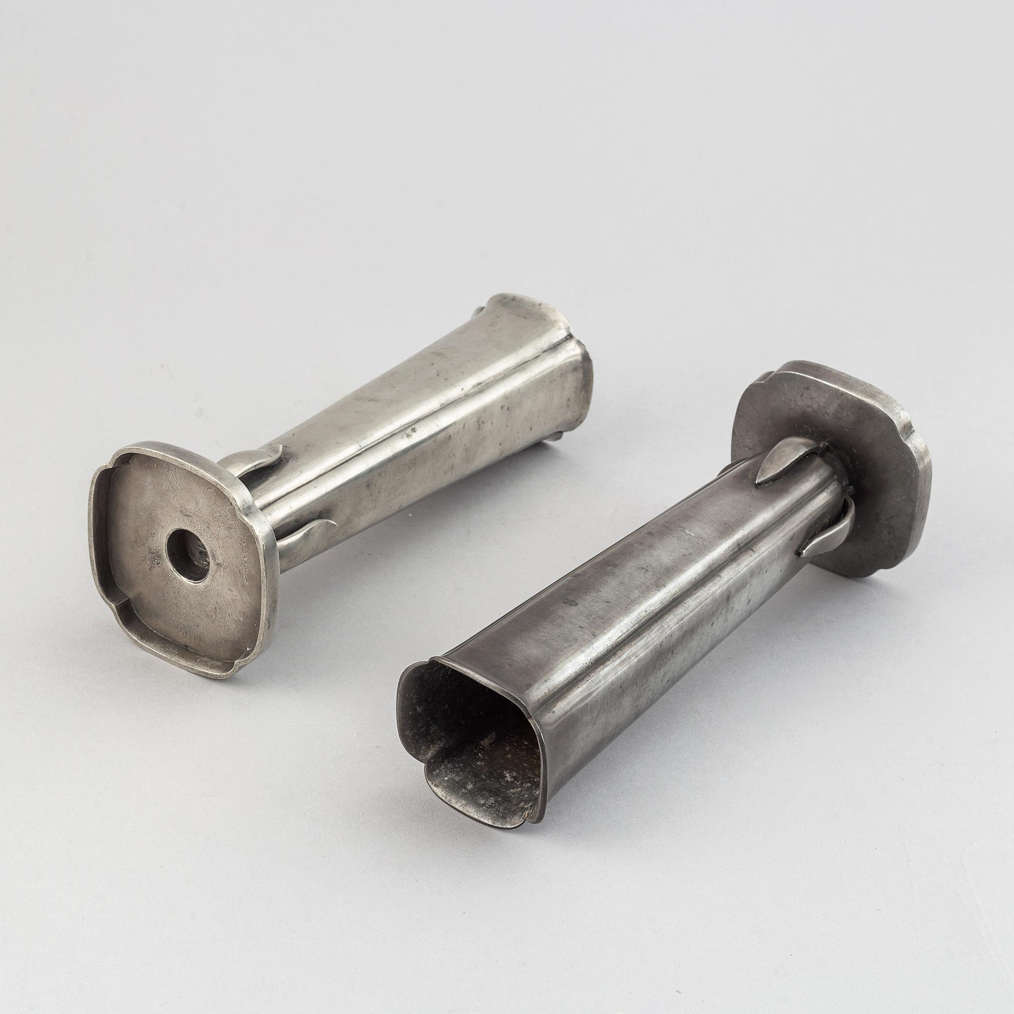 Vaser, ett par, tenn, GAB, Stockholm, 1939.