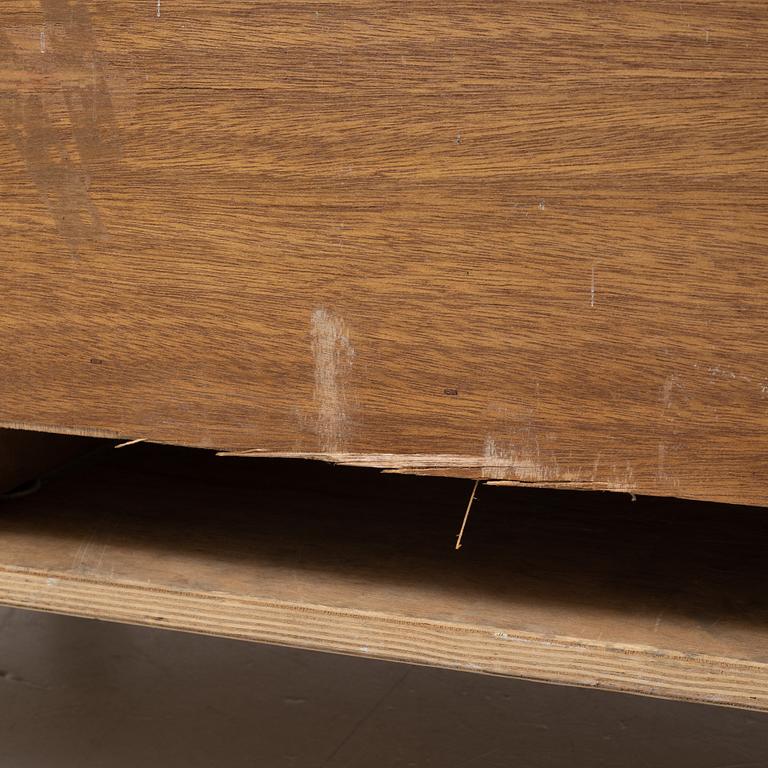 A teak veneered 'Home Office', Newcraft Ltd, England, second half of the 20th Century.