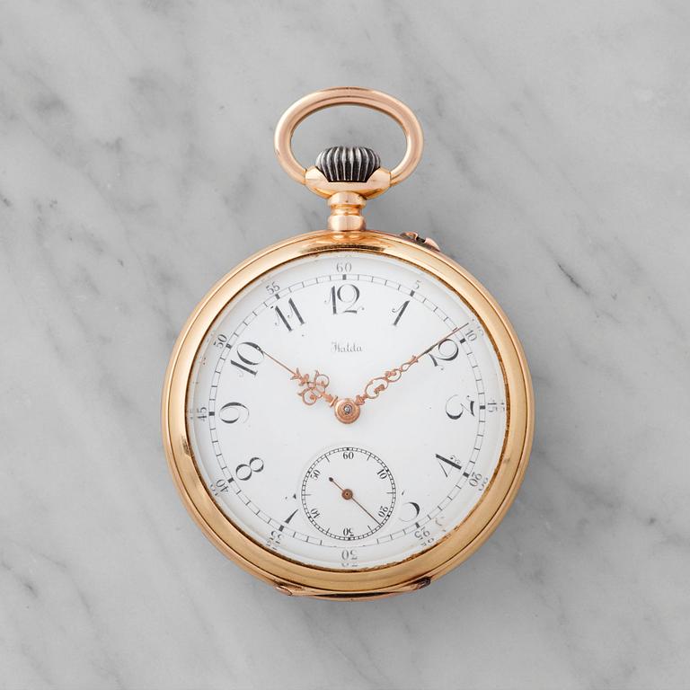 HALDA WATCH FACTORY, pocket watch, 49,5 mm,