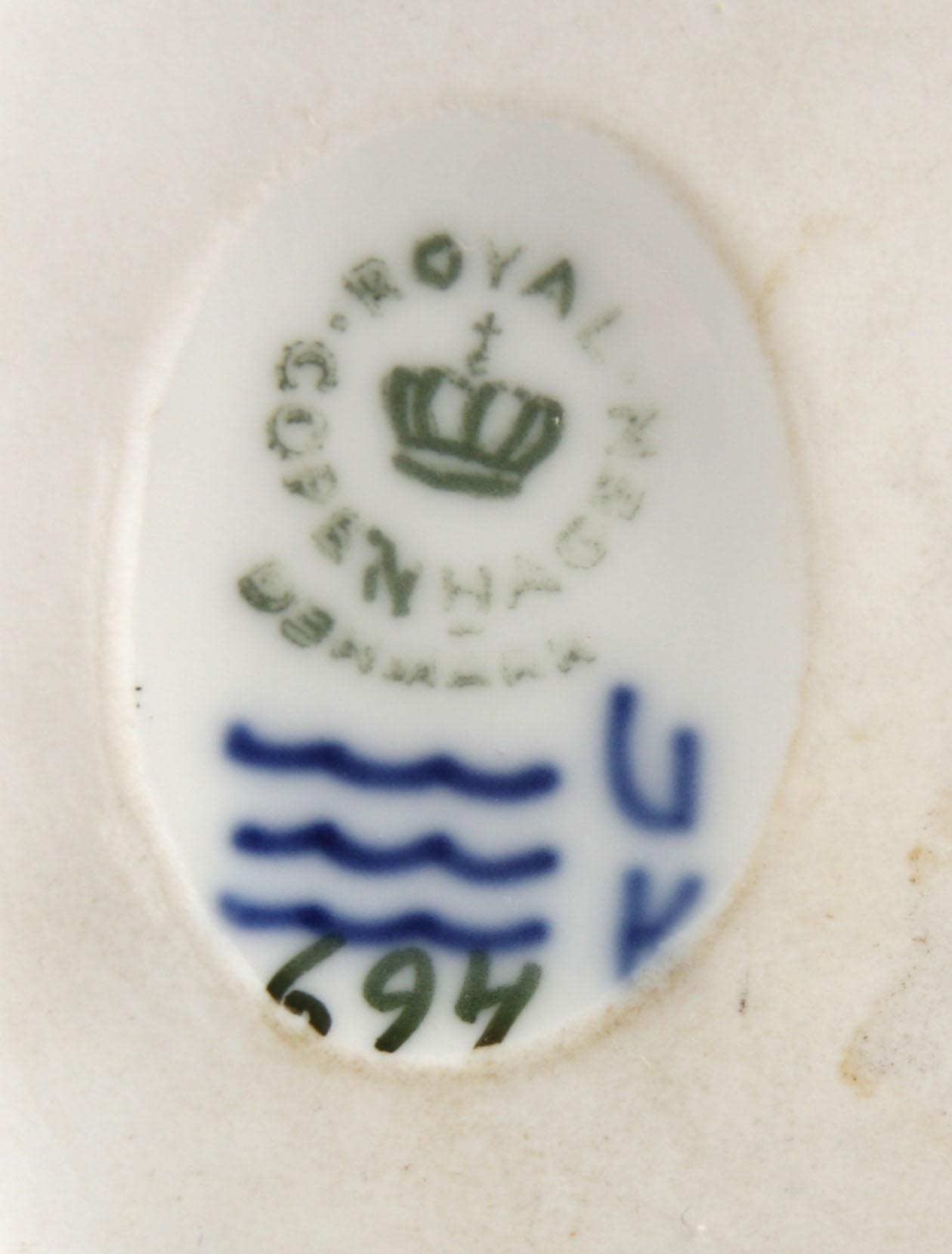 FIGURINER, 2 st, porslin, Royal Copenhagen.