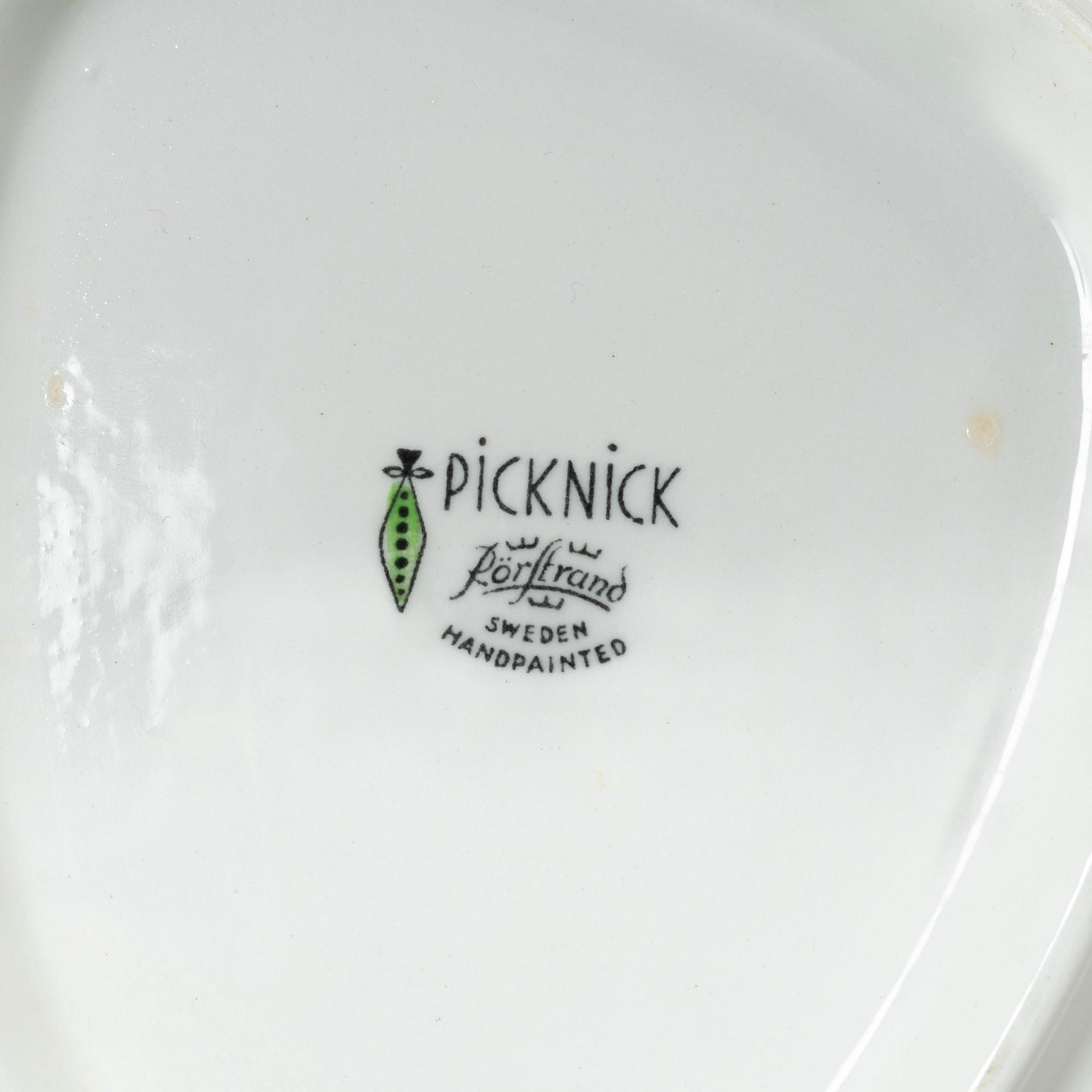 Marianne Westman, service, 28 pieces, "Picnic", Rörstrand.