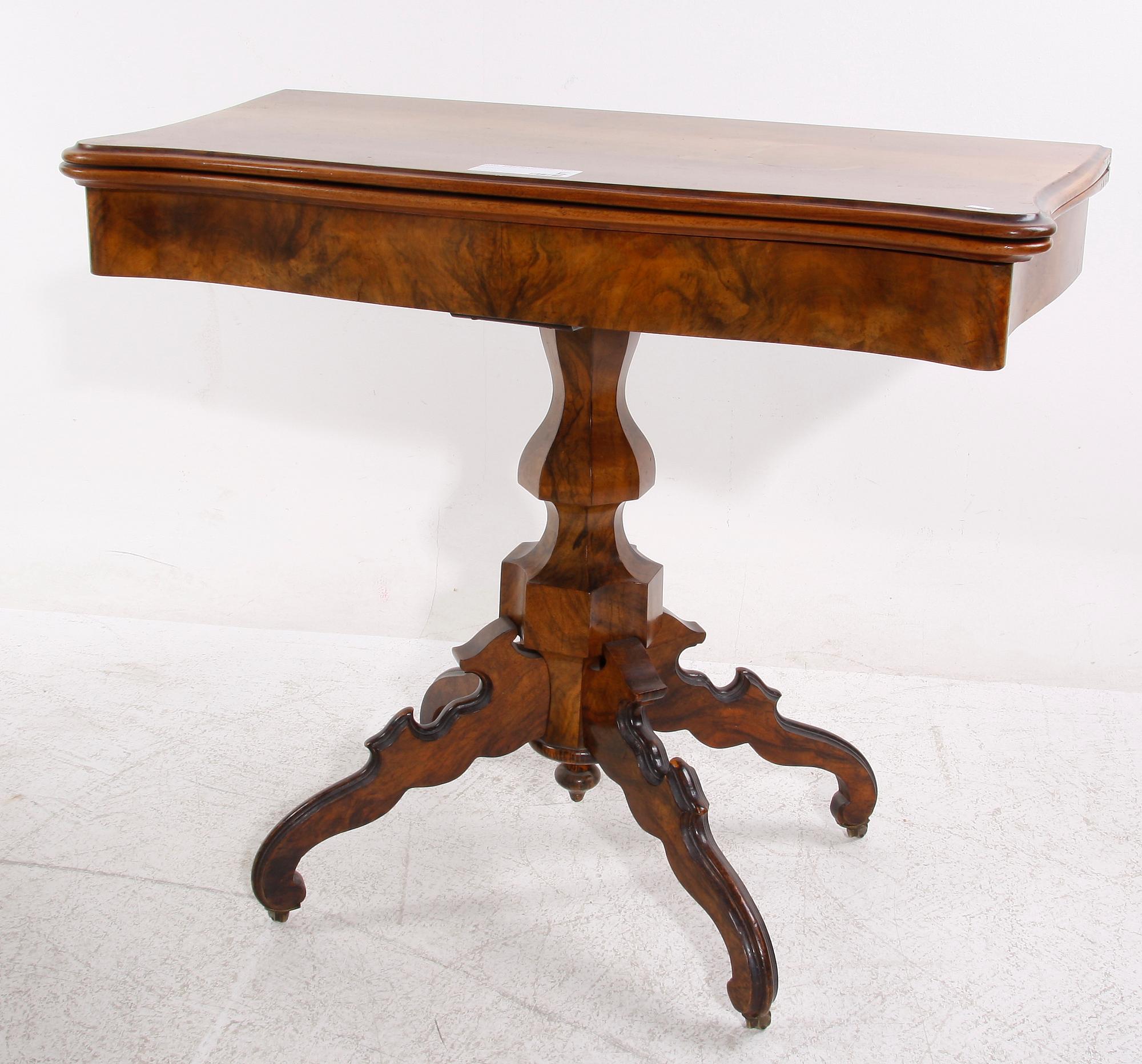 SPELBORD, nyrokoko, 1800-talets andra hälft.