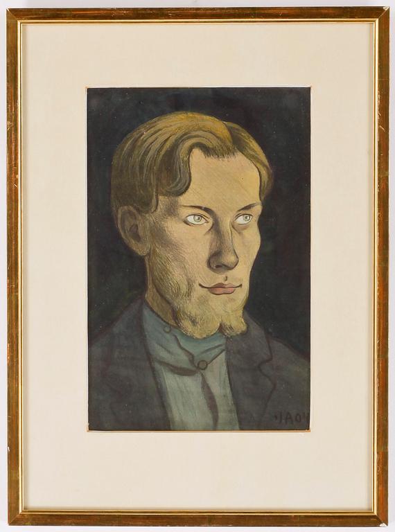 IVAR AROSENIUS, akvarell, monogramsign o dat -04.
