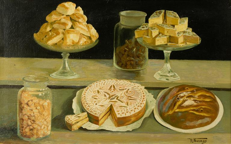 Herman Norrman, Still life.