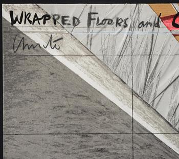 Christo & Jeanne-Claude, "Wrapped floors and covered windows (Project for Museum Würth, Künzeisa)".