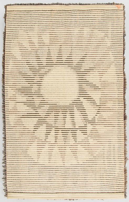 ryijy, malli Nordiska Industri AB Göteborg. Noin 150 x 90 cm.