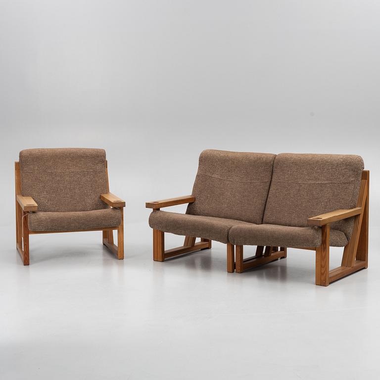 Vagn Fuglsang, a sofa and an armchair, Collection Fuglsang, Skals, Denmark, second half of the 20th Century.