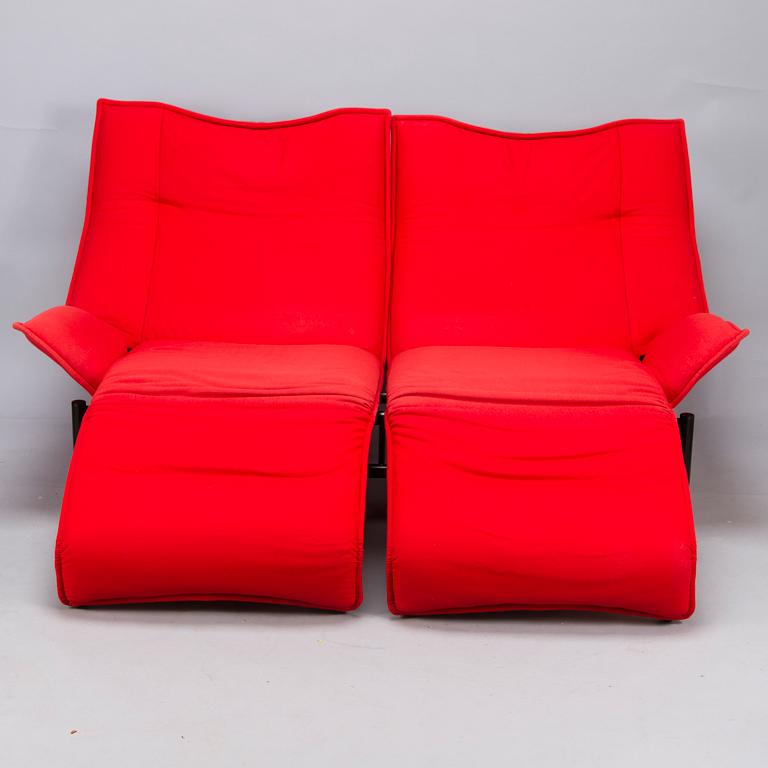 VICO MAGISTRETTI, a 1980s  'Veranda' sofa for Cassina.