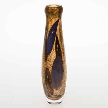 TIINA NORDSTRÖM, maljakko, signeerattu Tiina Nordström Iittala 1990.