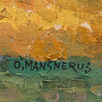 ONNI MANSNERUS, öljy kankaalle, signeerattu.