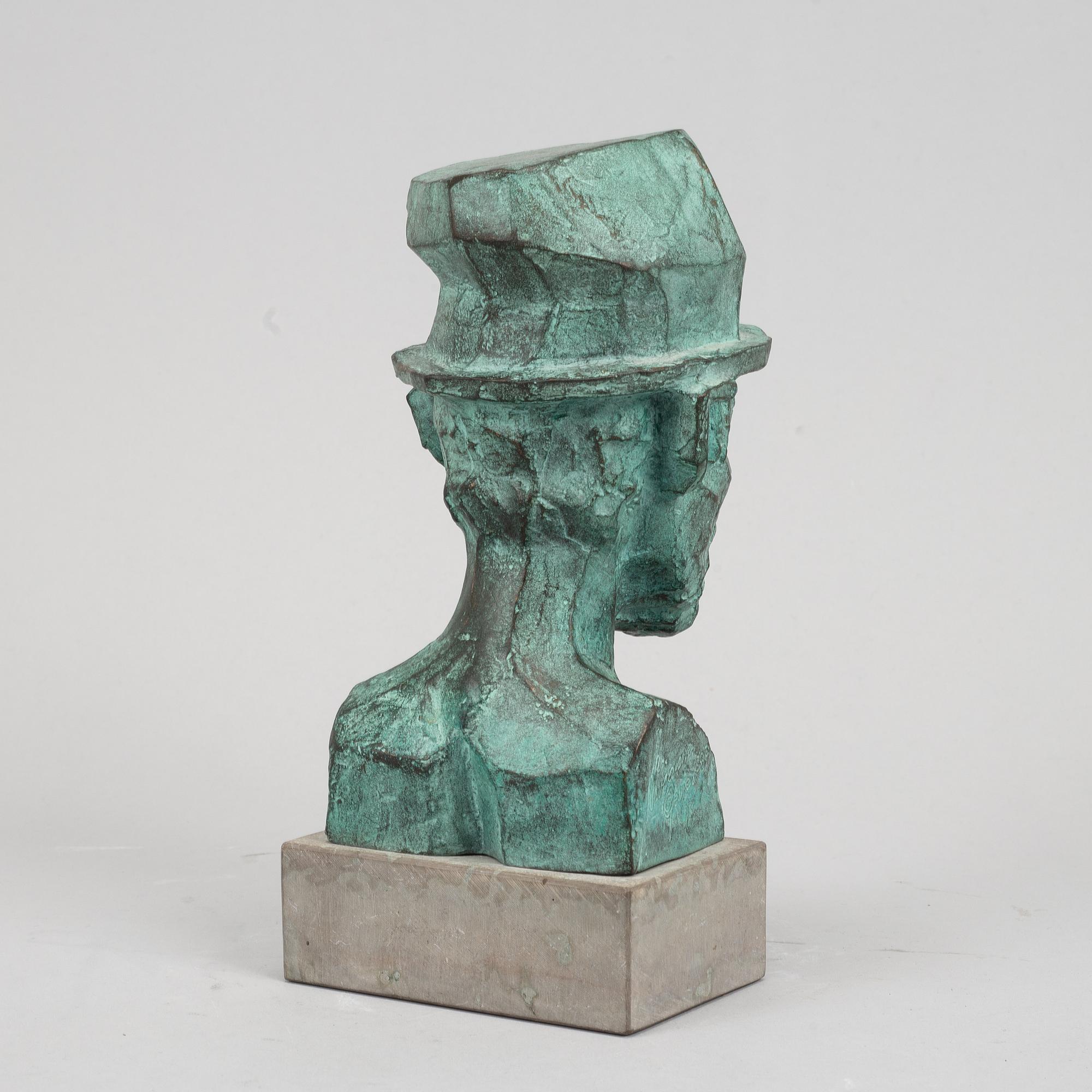 Vivianne Geijer, sculpture, bronze, signed and dated -89, numbered 1-7.