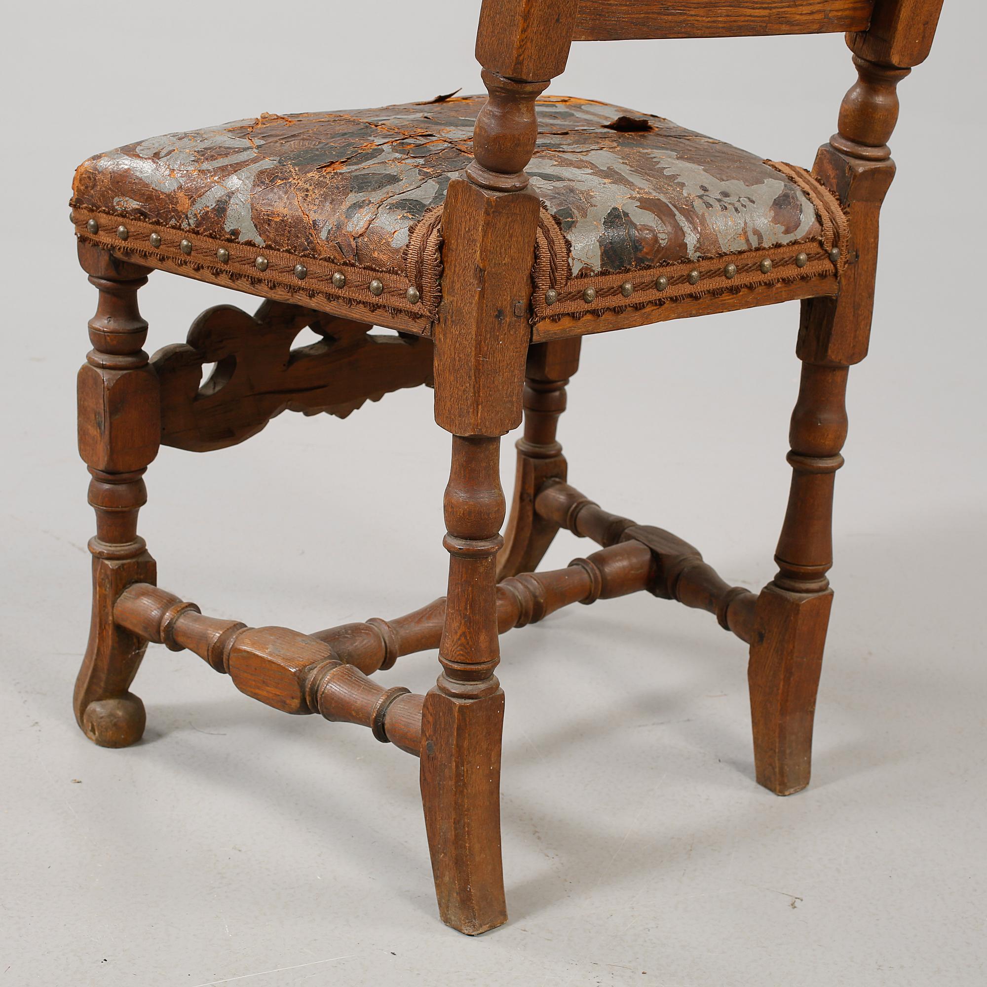 STOL, barockstil, 1800-tal.