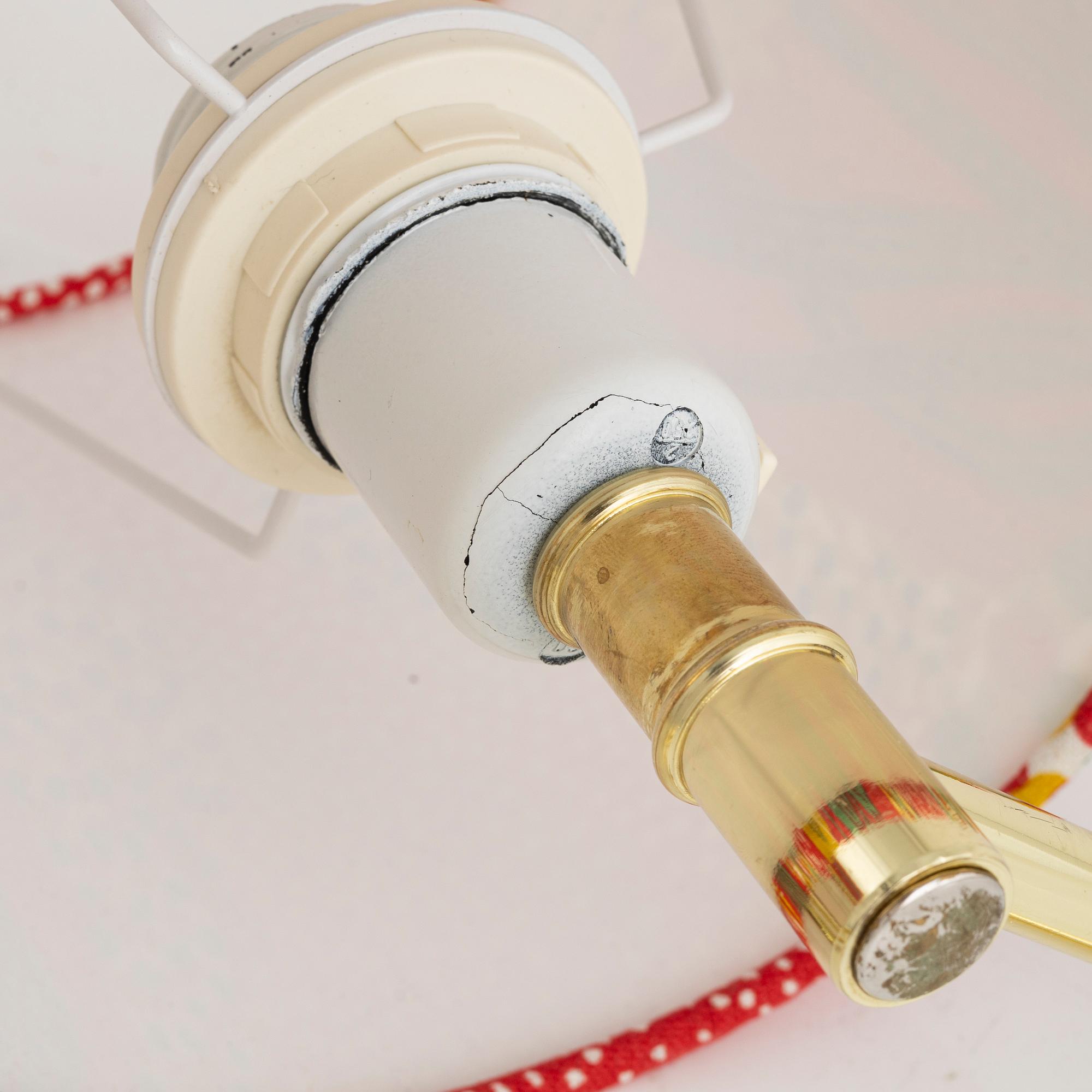 Vägglampor, ett par, 1900-talets slut.