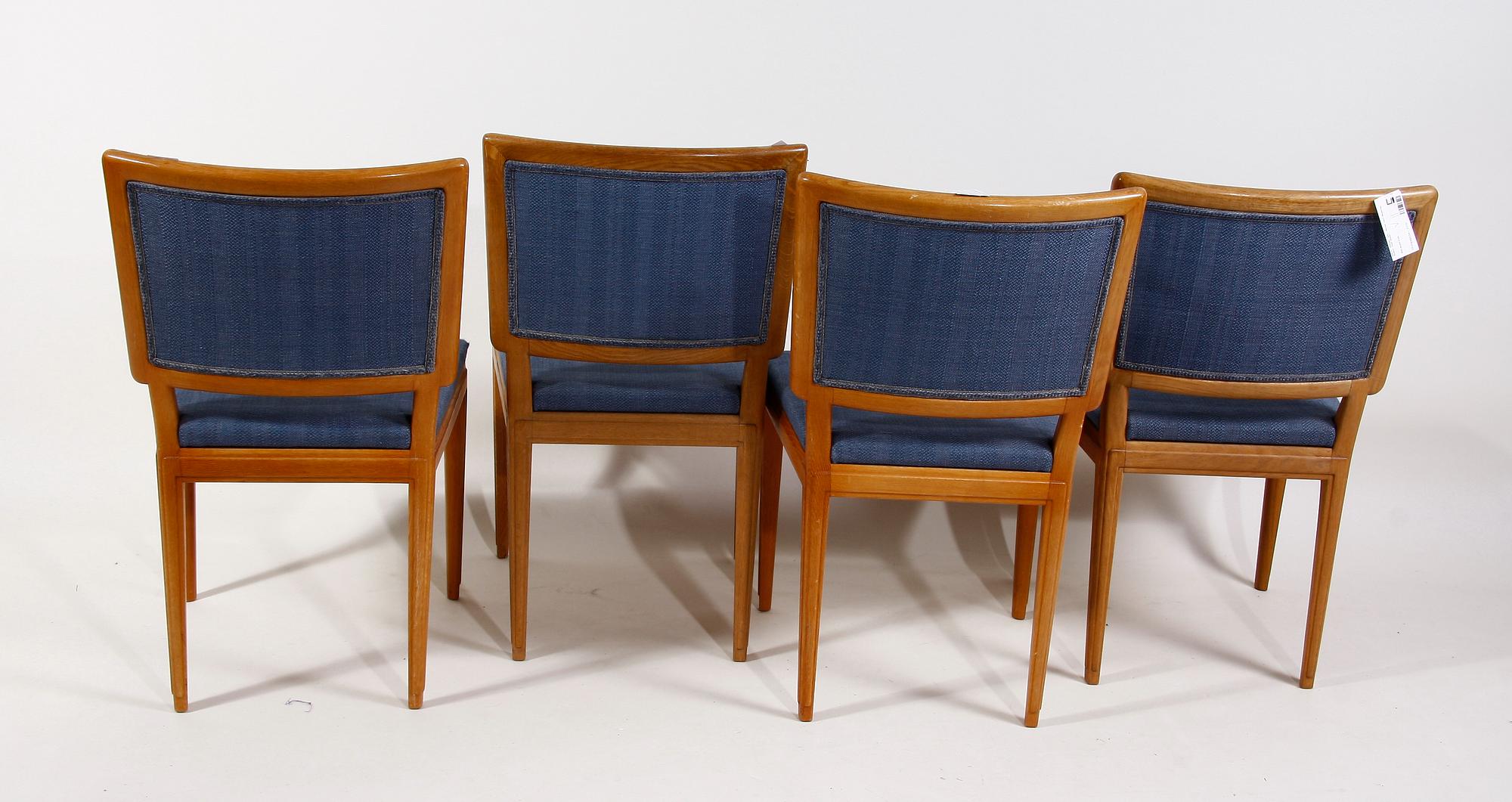 STOLAR, 4 st, design Carl Malmsten, modell "von Essen".