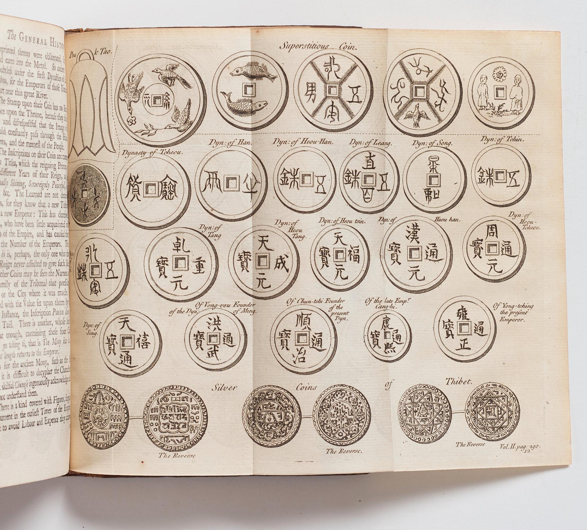 En samlares bibliotek, del 1. The History of China, vol I - IV.