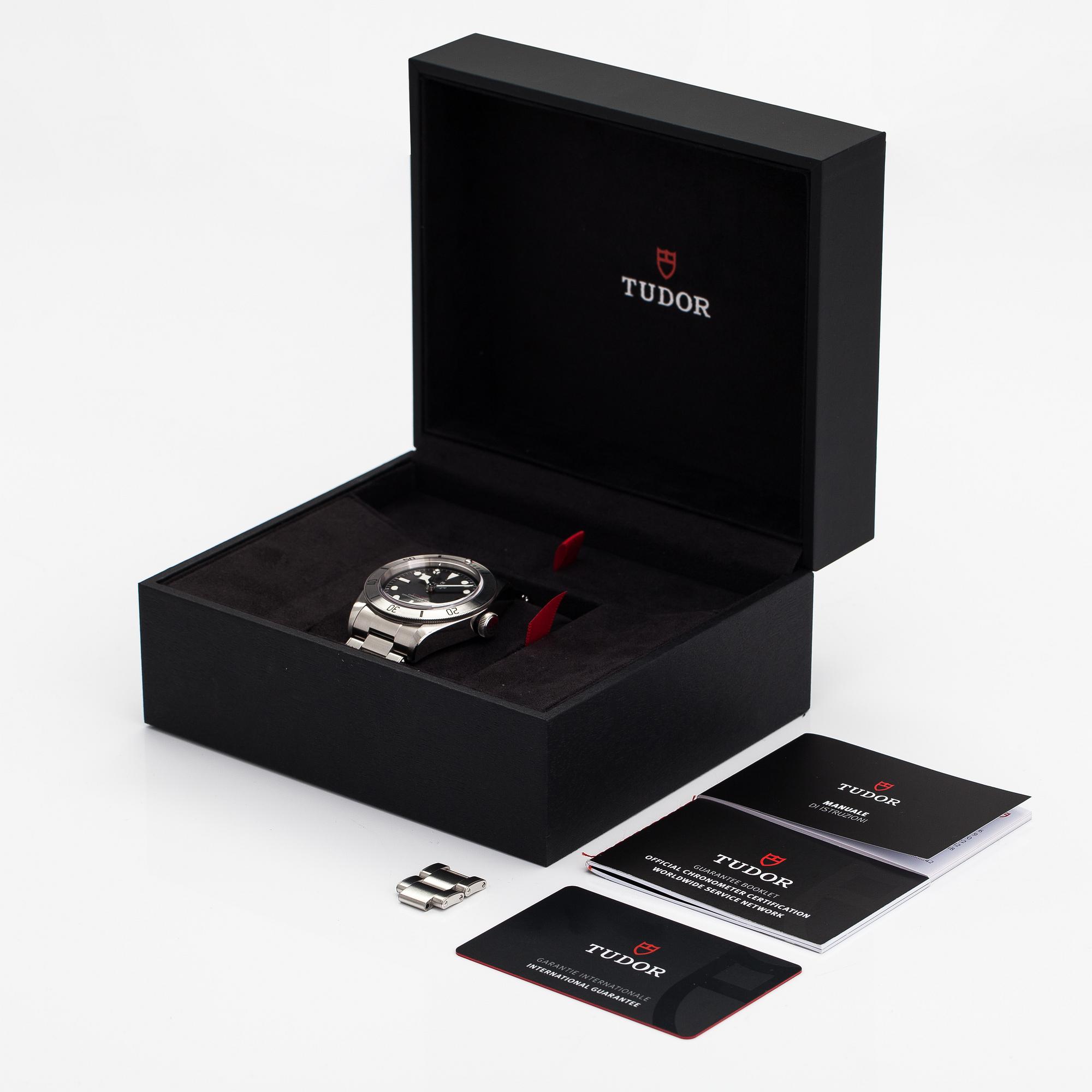 Tudor, Black bay, 200m, armbandsur, 41 mm.