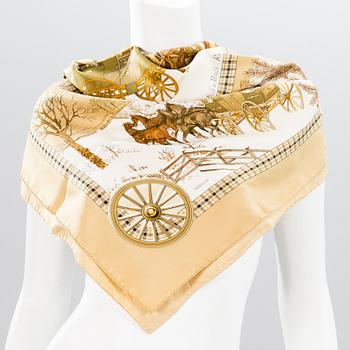 HERMÈS, SIDENSCARFAR, 2 st.