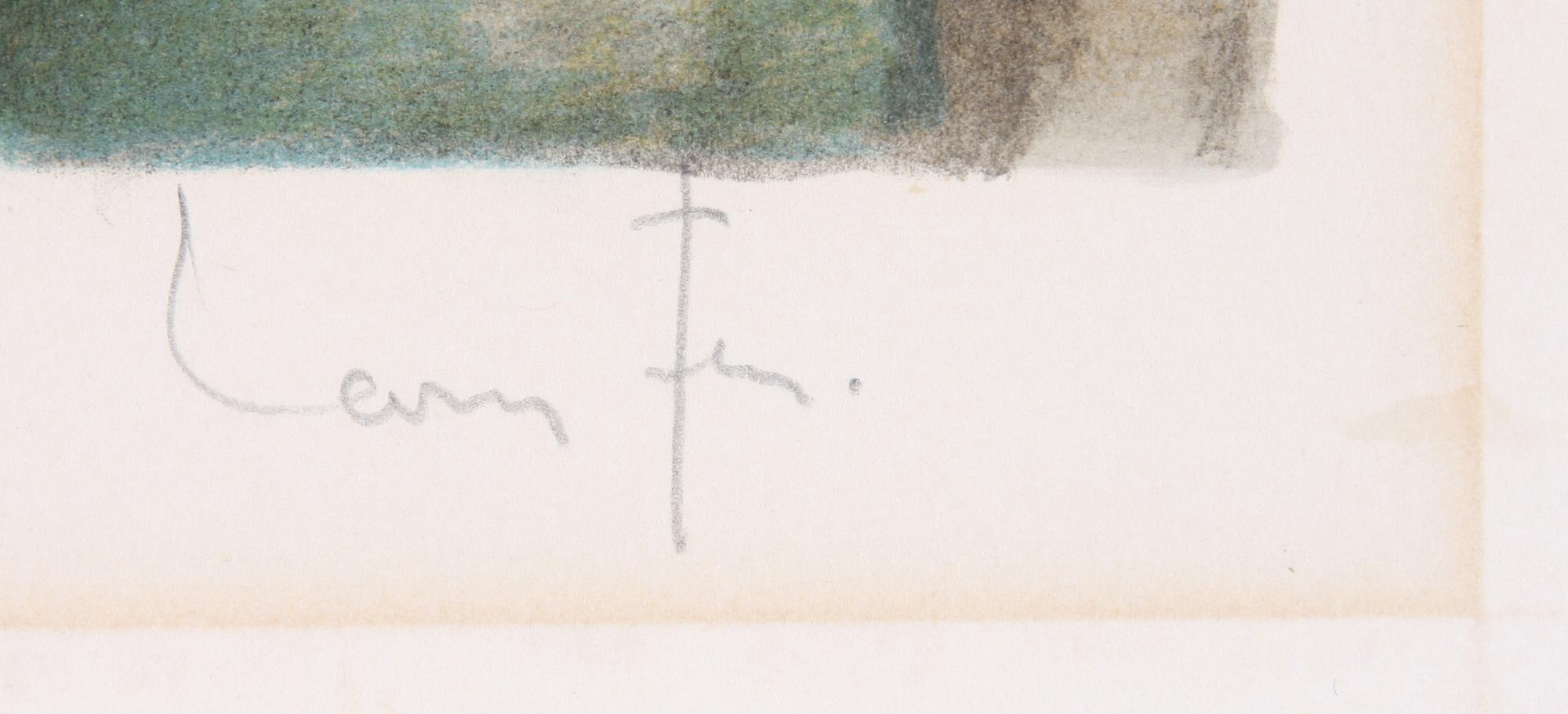 LEONOR FINI, litografi, sign.