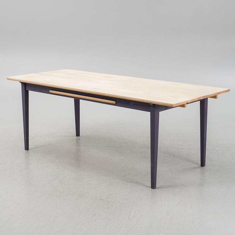 Erik Richter, matbord samt stolar, 6 st, Norrgavel.