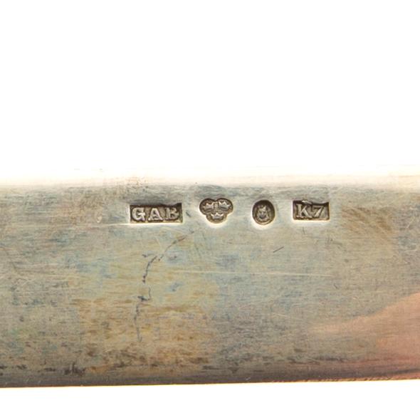 Bestick  24 st silver CG Hallberg/GAB Stockholm 1910/20-tal.