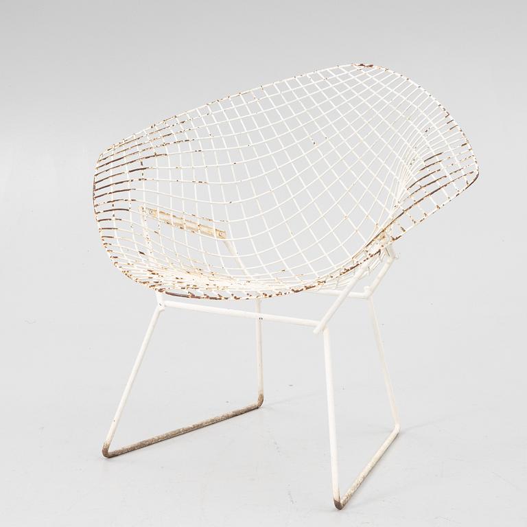 Harry Bertoia, fåtölj, "Diamond Chair", 1900-talets andra hälft.