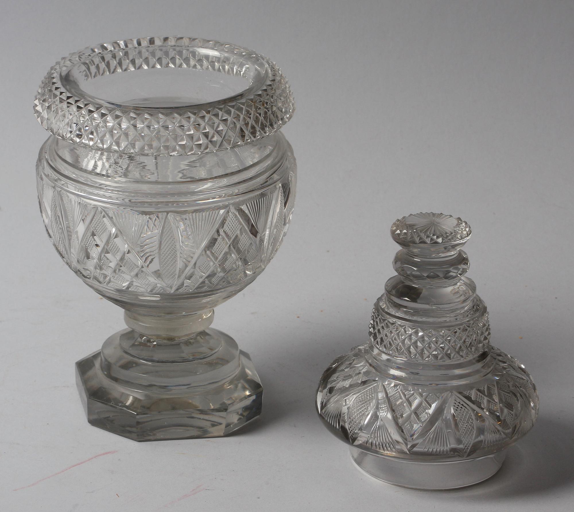 LOCKPOKAL, glas. 1800-tal.