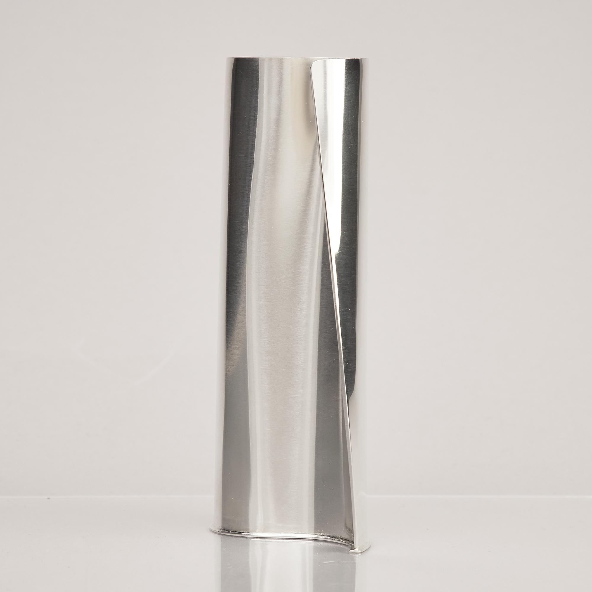 A sterling silver vase, mark of Rolf Lindståhl, Stockholm 2013.