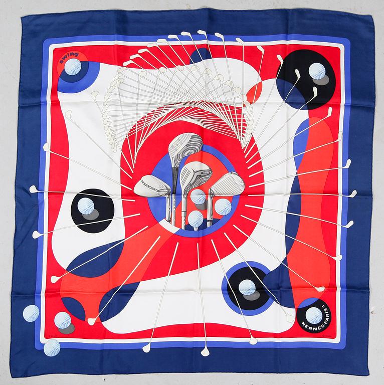 SCARF, siden, "Swing", Hermès, Paris.