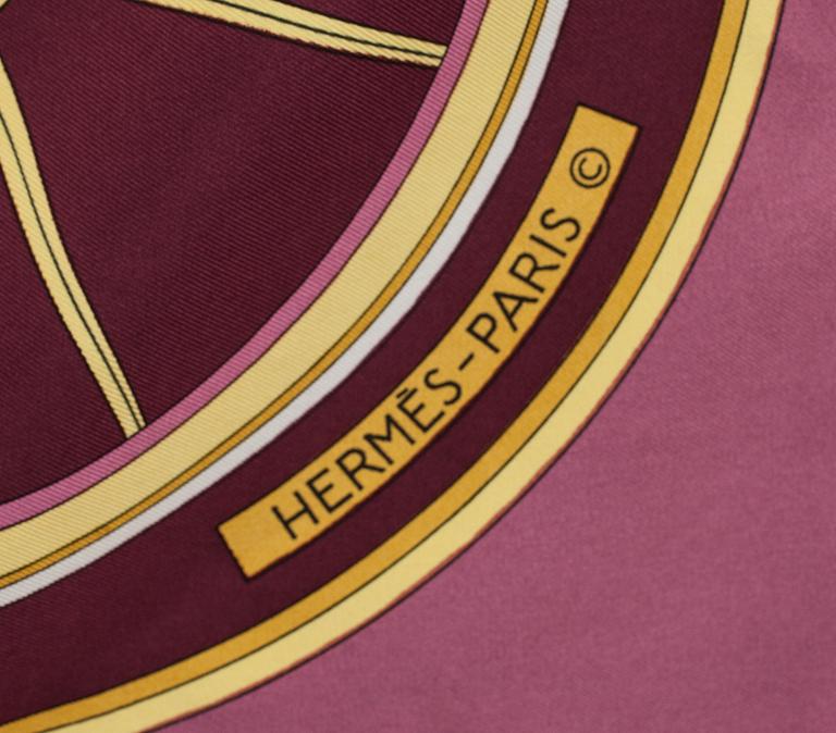 SCARF, "Washington's Carriage", Hermès.