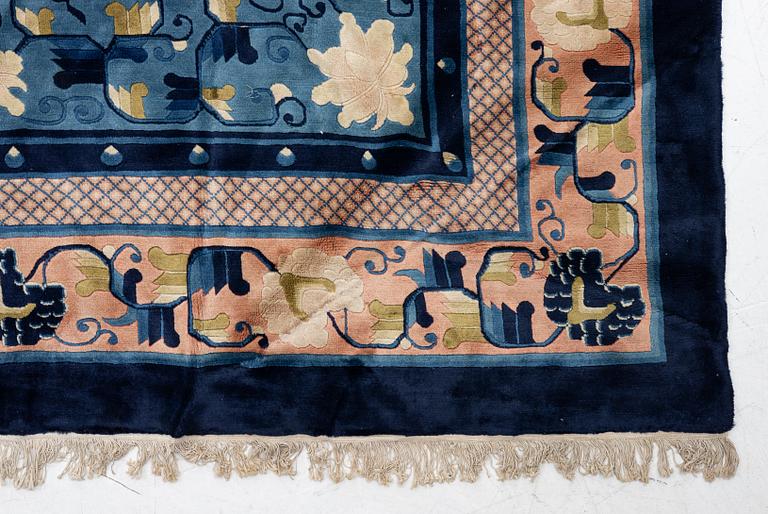A carpet, China, c. 488 x 343 cm.