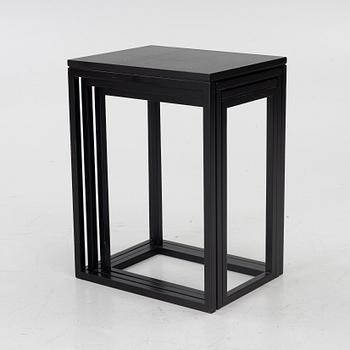 Ulla Christiansson, nesting tables, “Trio”, Karl Andersson och Söner, Huskvarna.
