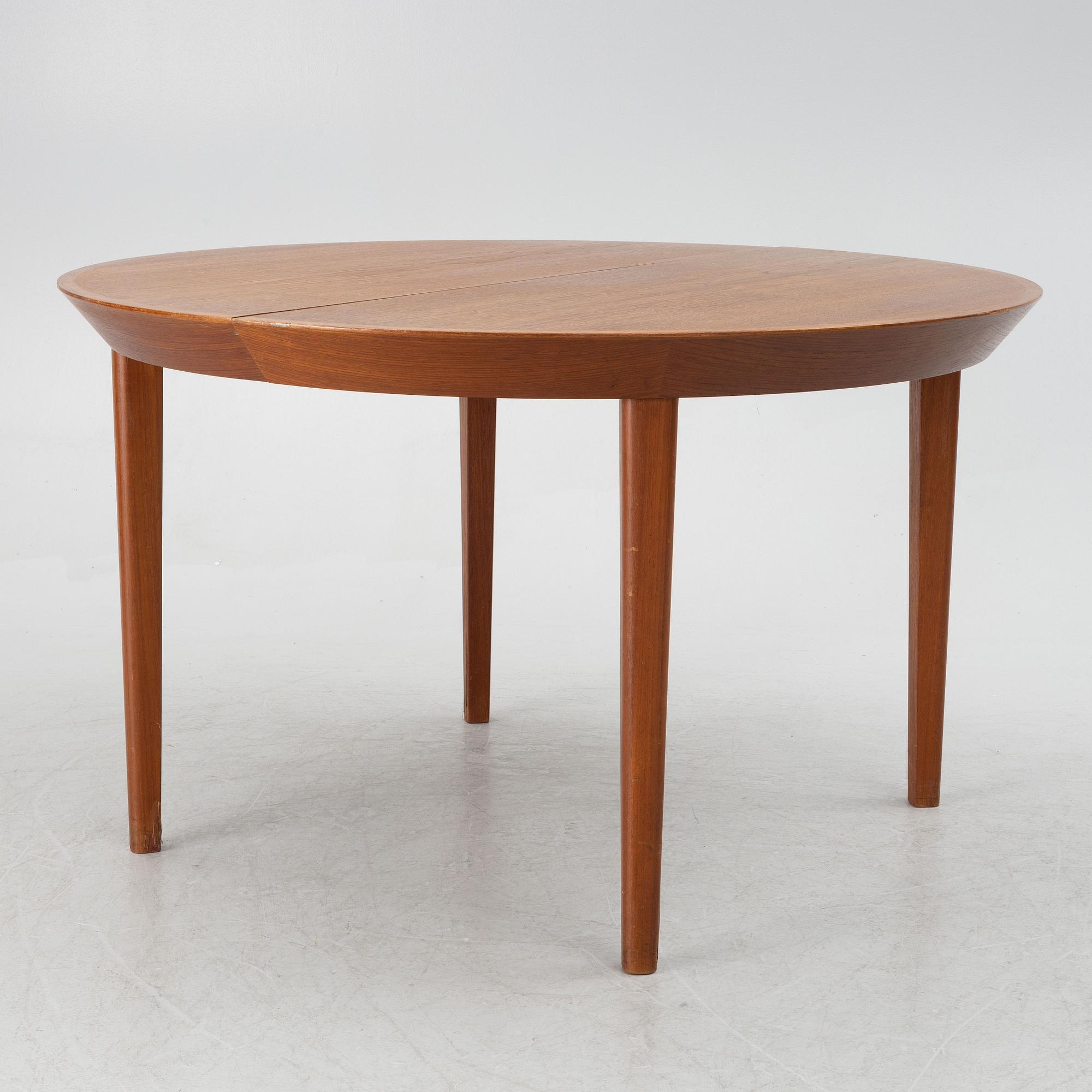 A dining table, Denmark, 1950's/60's.