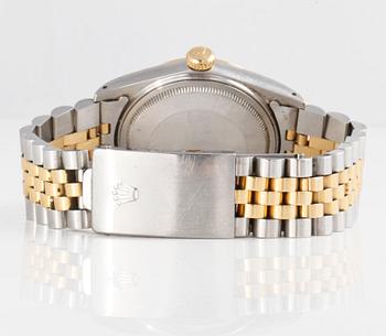 ARMBANDSUR, herr, stål och guld, Rolex Oyster Perpetual Datejust.