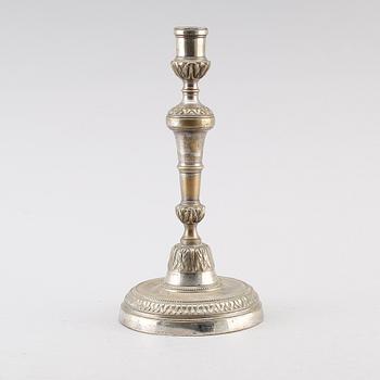 LJUSSTAKE, argent haché, 1700-tal.