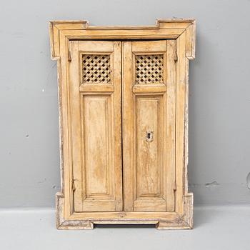 A 1800's wooden window from Spain.