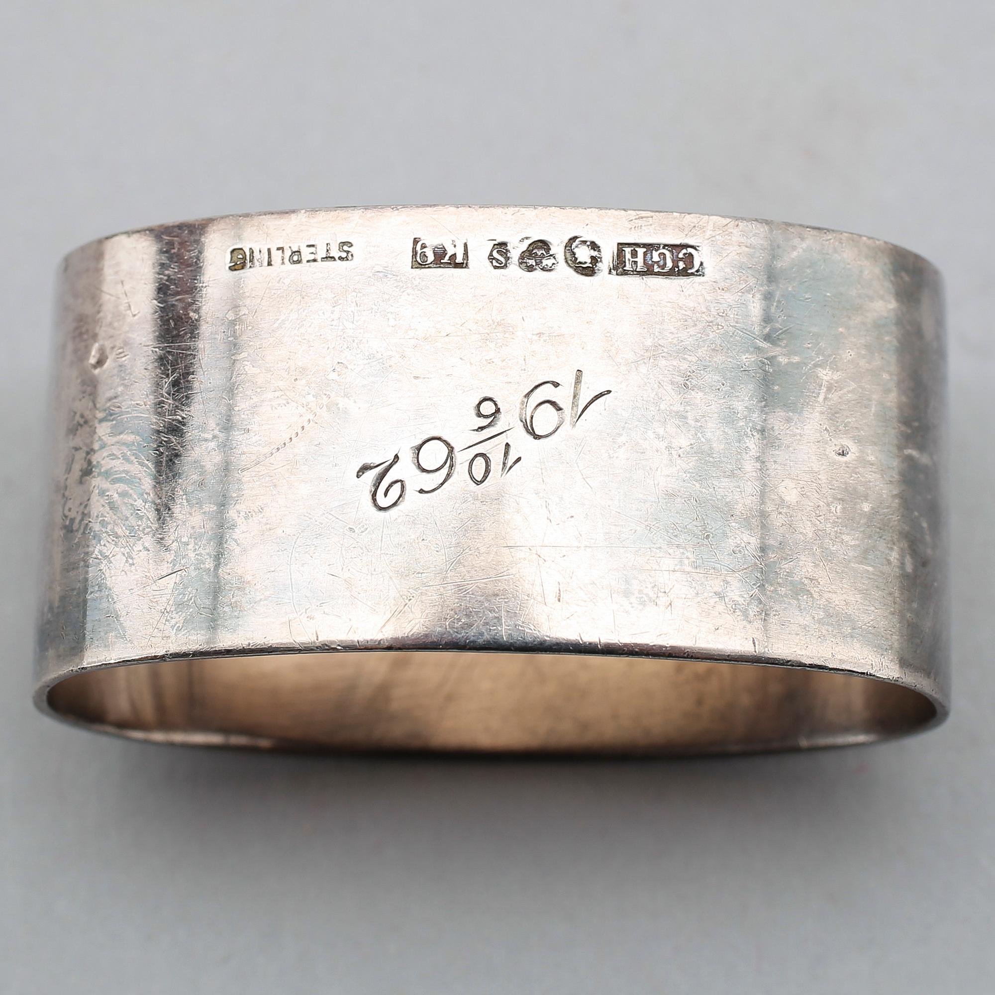 SILVERFÖREMÅL, 5 delar, norsk och svenska stämplar, 1900-tal. Vikt ca 140 gram.