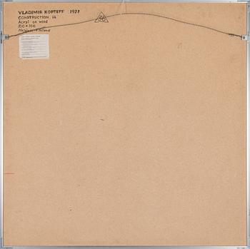 VLADIMIR KOPTEFF, "CONSTRUCTION 14".