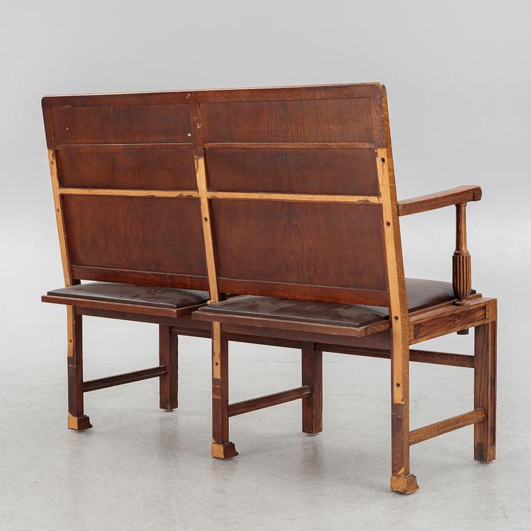 Bänk, 1900-talets början.